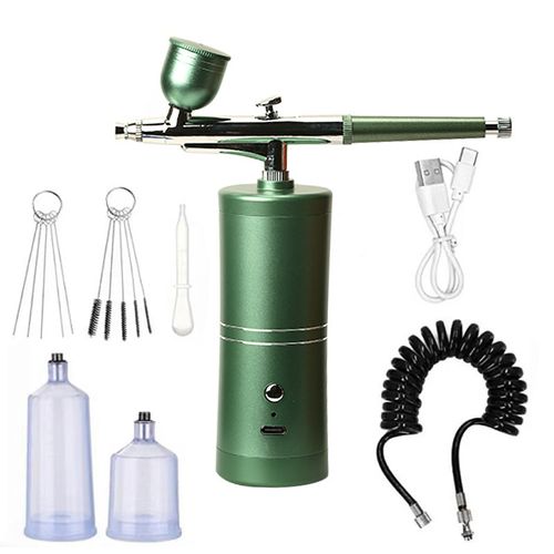 Cordless Portable Airbrush Set with Compressor