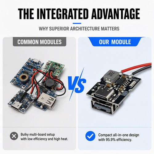 Type-C Lithium Battery Charger Boost Module