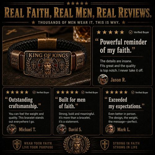 King of Kings Faith Bracelet
