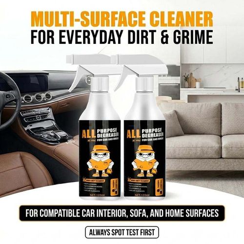 Heavy-Duty Interior Cleaner and Degreaser