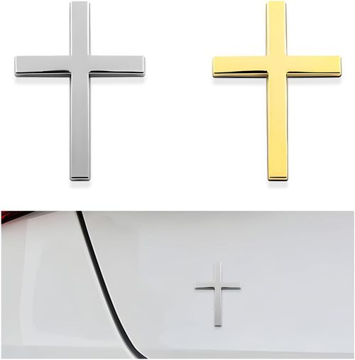 Cross Badge Stickers