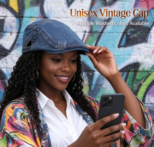 unisex newsboy cap