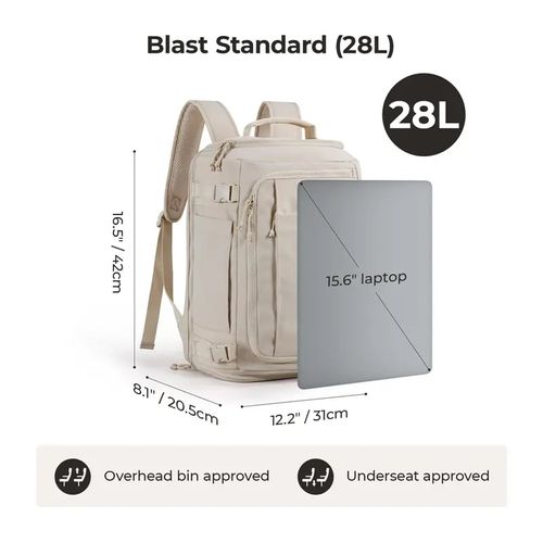 Waterproof Carry-On Travel Backpack