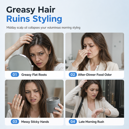 No-Rinse Hair Fluffy Gel