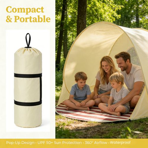 Pop-Up Beach Tent