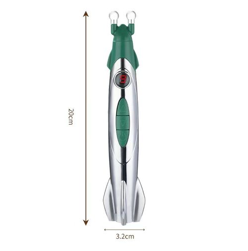 2-in-1 Electronic Acupuncture Pen Pulse Muscle Relax Massage Pen