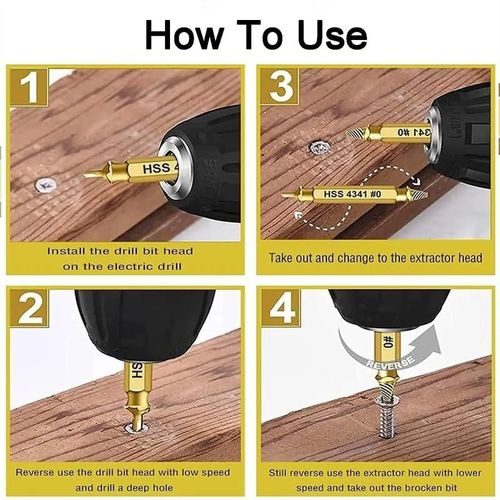 Stripped Broken Screw Remover