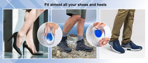 Gel Heel Cushion for Heel Pain Relief