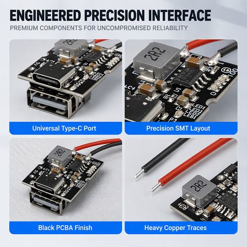 Type-C Lithium Battery Charger Boost Module