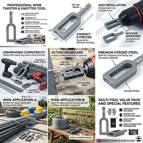 Wire Winding Tool & Twisting Sleeve