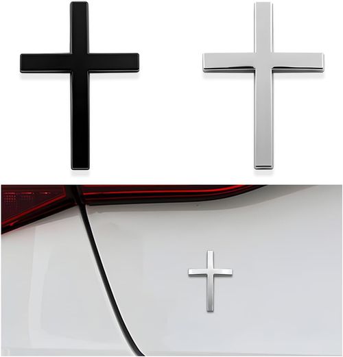 Cross Badge Stickers