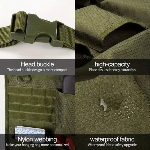 Car seat back storage bag