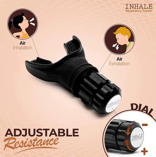 Portable Adjustable Breathing Exerciser