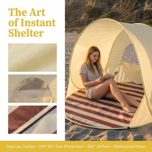 Pop-Up Beach Tent