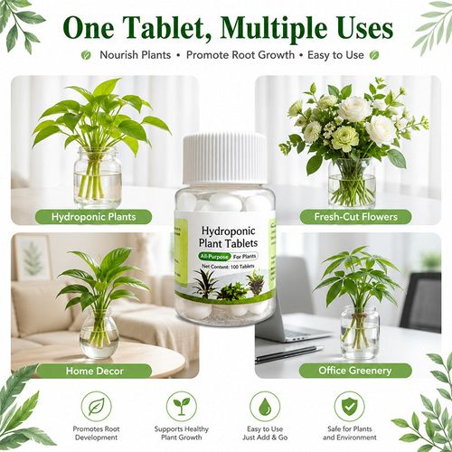 Purifying Tablets for Hydroponic Plants