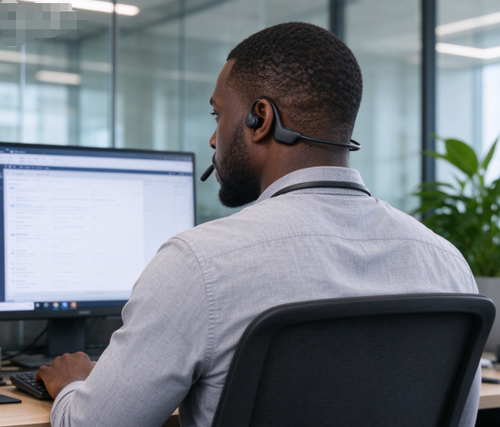 Open-Ear Bluetooth Headset