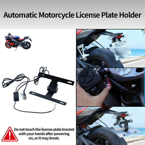 Motorcycle License Plate Holder