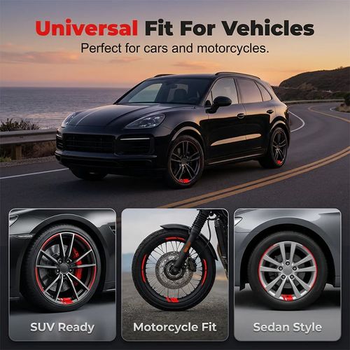 （buy 1 get 2- 8pcs total）Car Wheel Rim Reflective Stripes Decal-4ps🔥