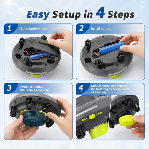UFO Bubble Machine