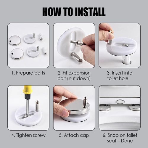 Toilet Seat Mounting Bolts
