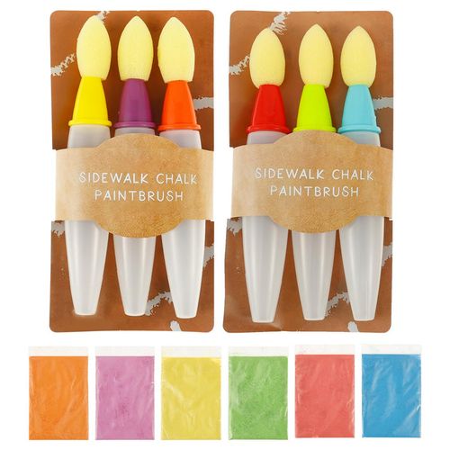 Sidewalk Chalk Paint Brush