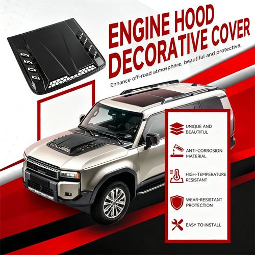 Car Hood Vent Bonnet Scoop Decorative Cover
