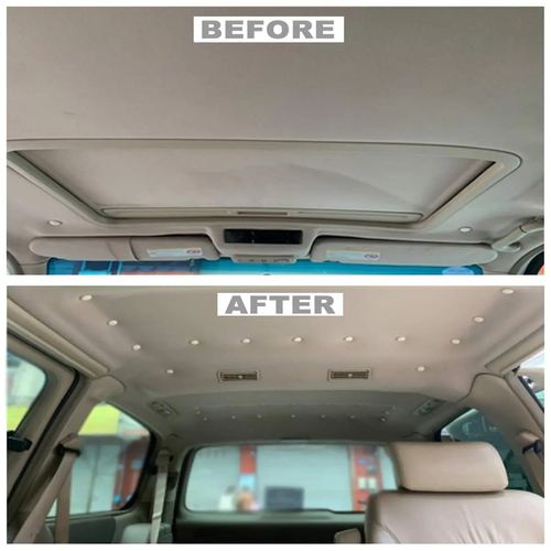 Automotive Car Roof Headliner Repair