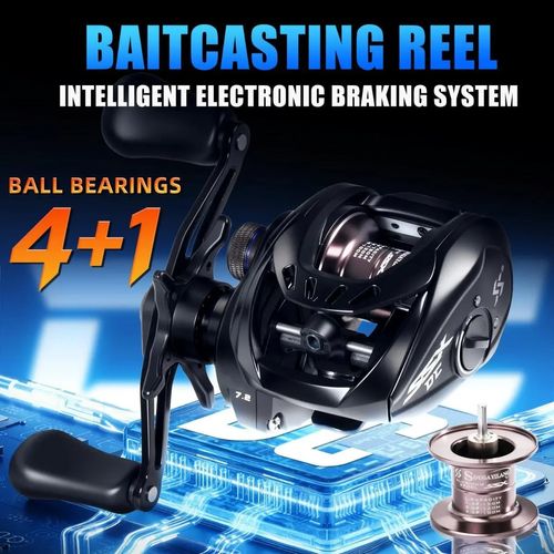 DC Baitcasting Fishing Reel