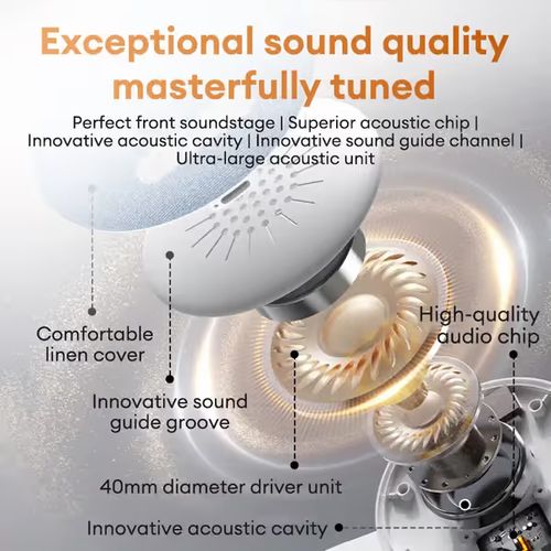 Ultra-Thin Bluetooth Pillow Speaker