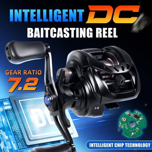 DC Baitcasting Fishing Reel