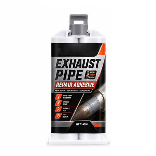 High-temperature exhaust pipe repair adhesive