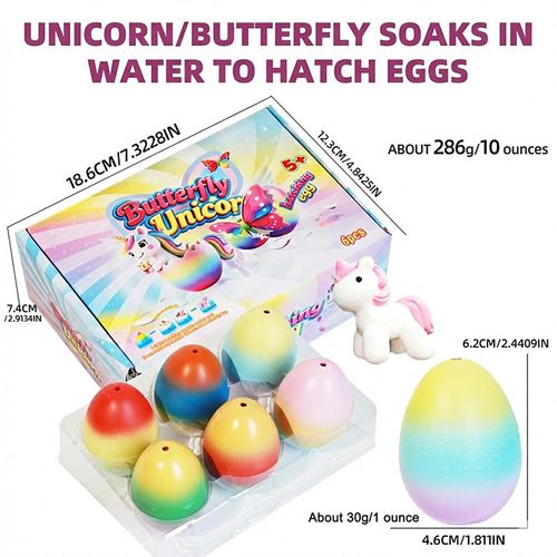 6PCS Magic Hatching Egg Toy