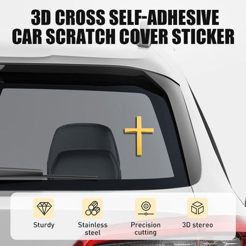 Cross Badge Stickers