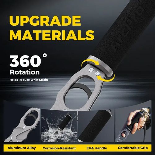 2-in-1 Fish Gripper with Scale