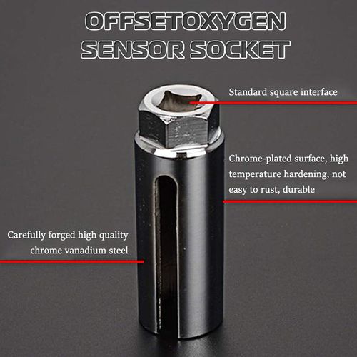 Automotive O2 Sensor Offset Socket & Thread Chaser