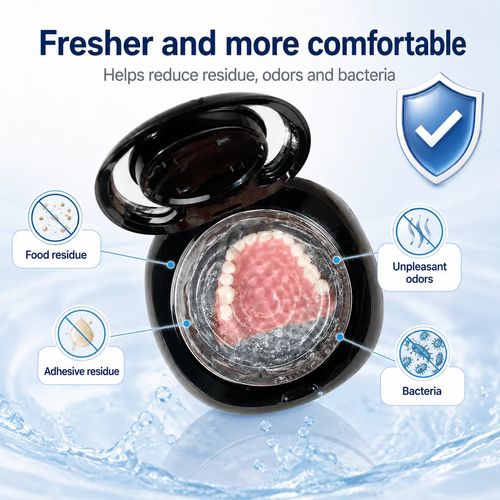 Denture Dome Ultrasonic UV-C Cleaner