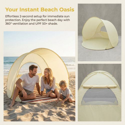 Pop-Up Beach Tent