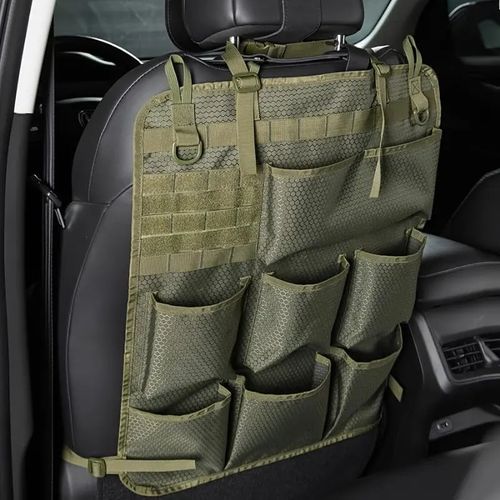 Car seat back storage bag