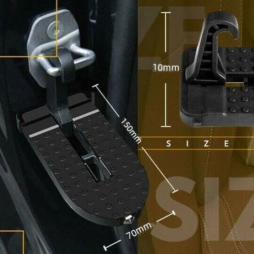 Multifunctional folding luggage step