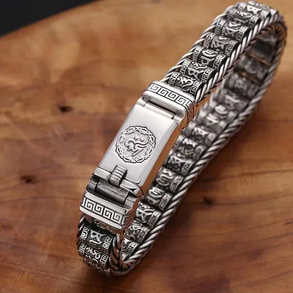Tibetan Prayer Scroll Bracele
