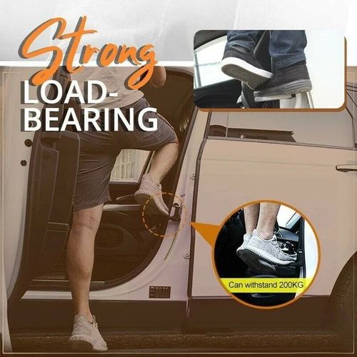 Multifunctional folding luggage step