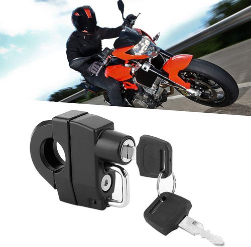 Motorcycle Helmet Lock