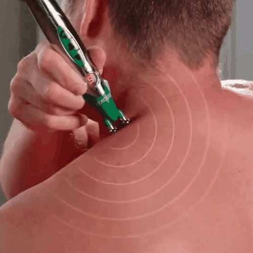 2-in-1 Electronic Acupuncture Pen Pulse Muscle Relax Massage Pen