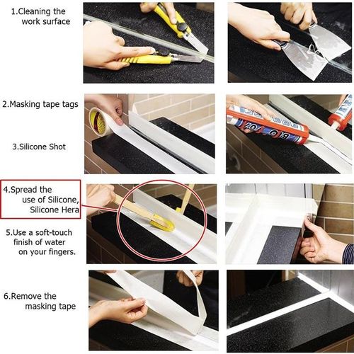 50% OFF Extended Length Rubber Spatula Caulking Tool（ 4PCS ）