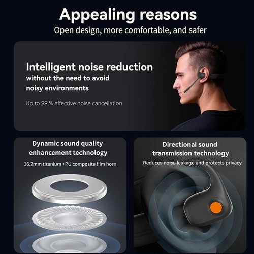 Open-Ear Bluetooth Headset