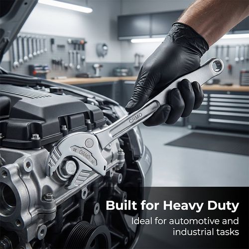 Self-Adjusting Heavy-Duty Multi-Function Wrench