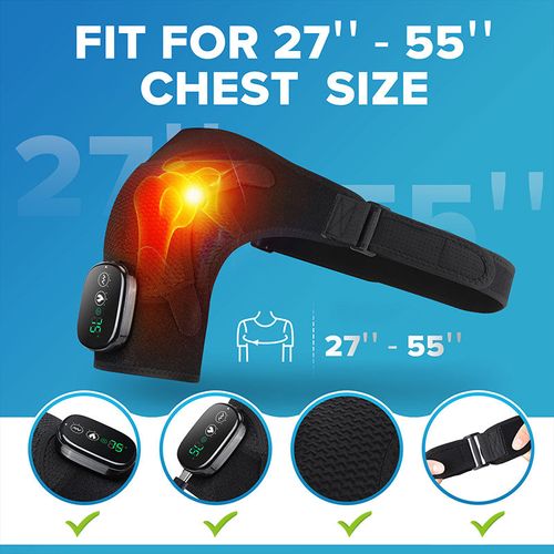Heated Shoulder Brace with Vibration