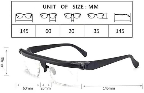 Adjustable Focus Glasses