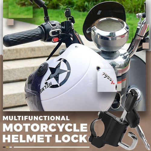 Motorcycle Helmet Lock