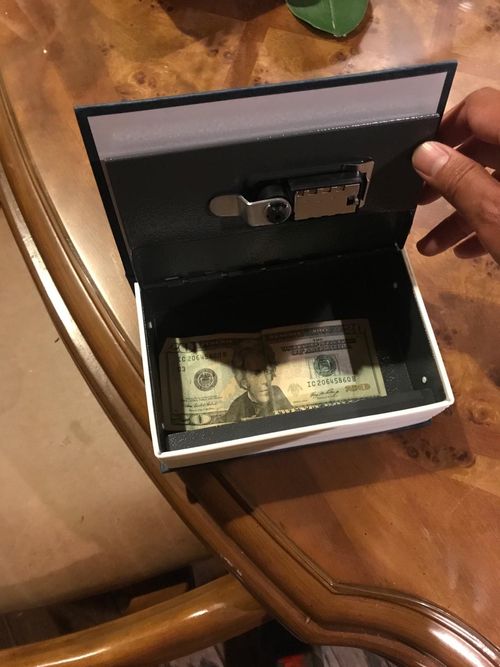 Hidden Book Safe Lock Box